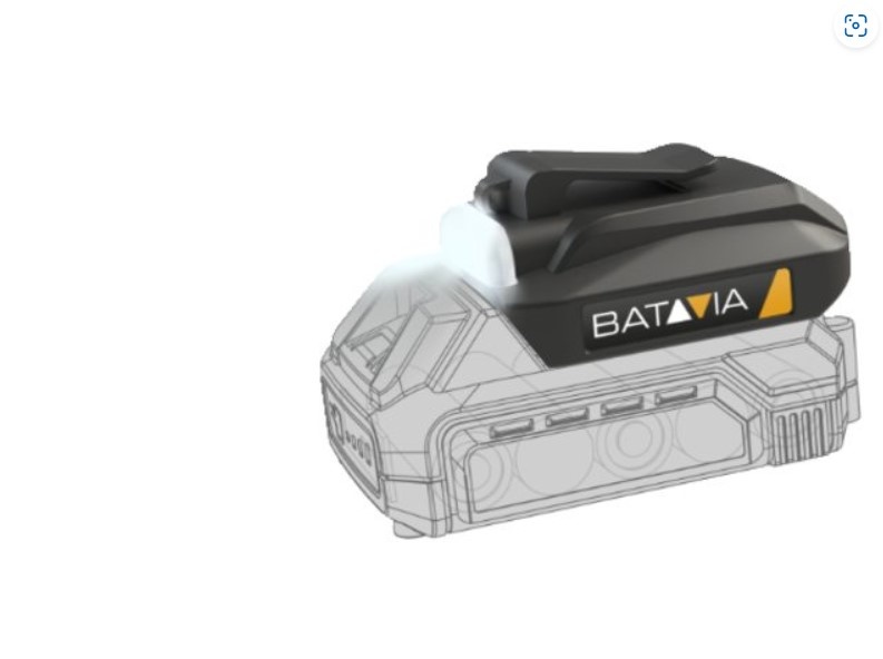 Batavia Accu USB adapter en zaklamp Maxxpack