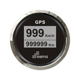 Wema Silverline digitale GPS snelheidsmeter 52mm