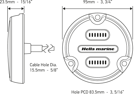 Hella Onderwaterverlichting Apelo A2