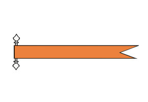 Talamex Oranje wimpel