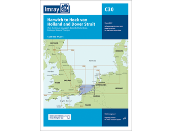 Imray Chart C 30 - Harwich to Hoek van Holland and the Dover Strait
