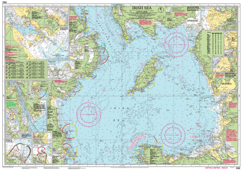 Imray Chart C62 Irish Sea, foto 2 van 2