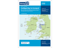 Imray Chart C52 Cardigan Bay to Liverpool