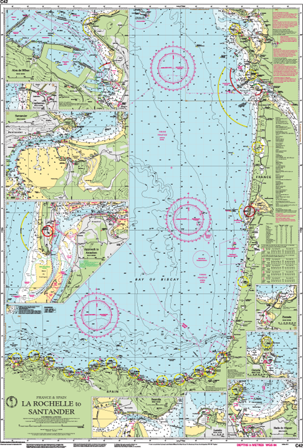 Imray Chart C 42 - La Gironde, foto 2 van 2