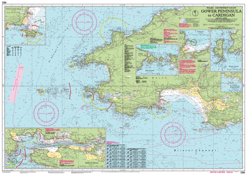 Imray Chart C 60 - SW Coast of Wales