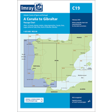 Imray Chart C 19 - Cabo Finisterre to Gibraltar Passage Chart