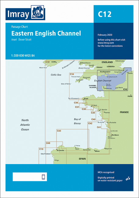 Imray Chart C12 Eastern English Channel