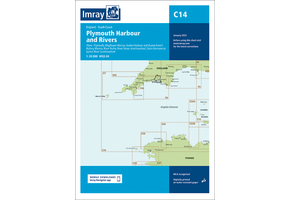Imray Chart C14 Plymouth Harbour and Rivers