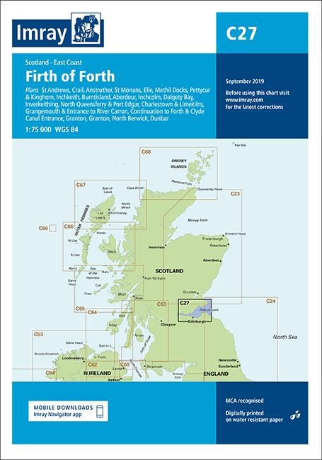 Imray Chart C27 Firth of Forth