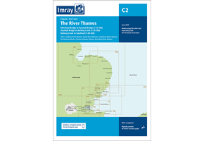 Imray Chart C2 The River Thames Teddington to Southend