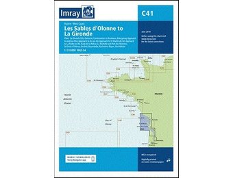 Imray Chart C41 Les Sables d'Olonne to La Gironde