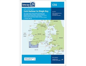Imray Chart C56 Cork Harbour to Dingle Bay
