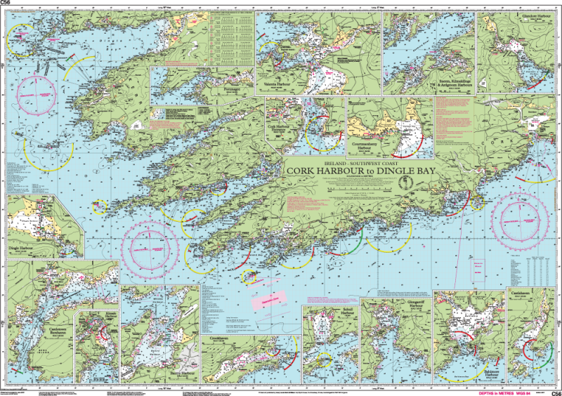 Imray Chart C56 Cork Harbour to Dingle Bay, foto 2 van 2