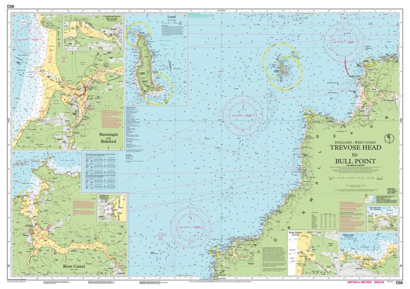 Imray Chart C58 Trevose Head to Bull Point, foto 2 van 2