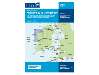 Imray Chart C54 Galway Bay to Donegal Bay