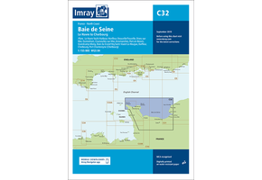 Imray Chart C32 Baie de Seine Le Havre to Cherbourg