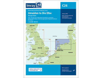 Imray Chart C26 IJmuiden-Elbe