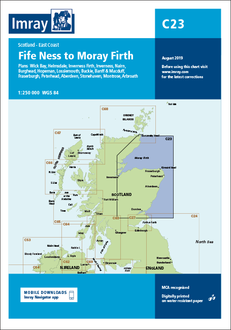 Imray C23 Fife Ness to Moray Firth