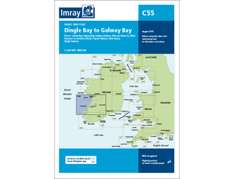 Imray Chart C55 Dingle Bay to Galway Bay