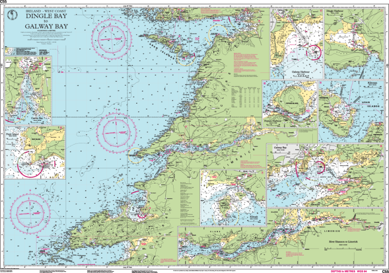 Imray Chart C55 Dingle Bay to Galway Bay, foto 2 van 2