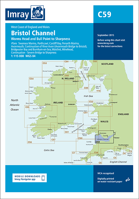 Imray C59 Bristol Channel