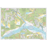 Imray Chart C15 The Solent Bembridge to Hurst Point and Southampton