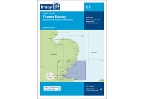 Imray Chart C1 - Thames Estuary - Tilbury to North Foreland & Orfordness