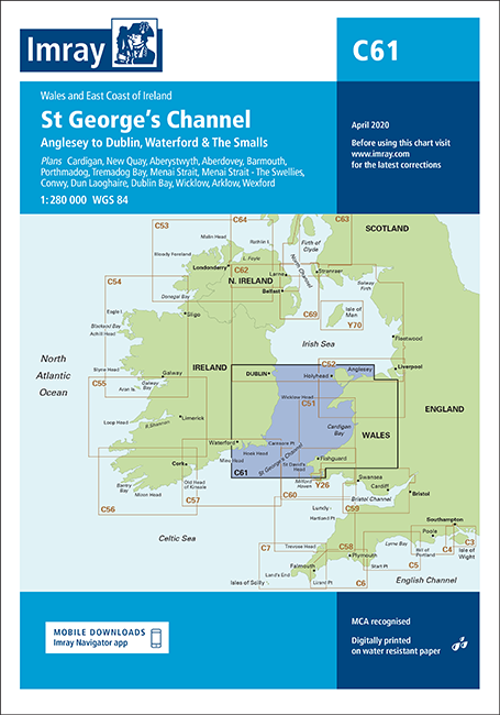 Imray Chart C61 - St Georges Channel