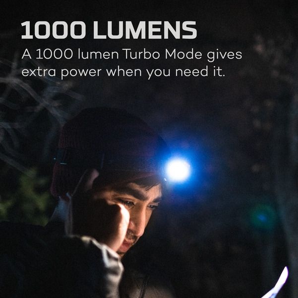 NEBO® Hoofdlamp Einstein™ 1000 Flex, foto 4 van 6