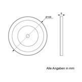 Talamex LED Plafonnière Opbouw Groot