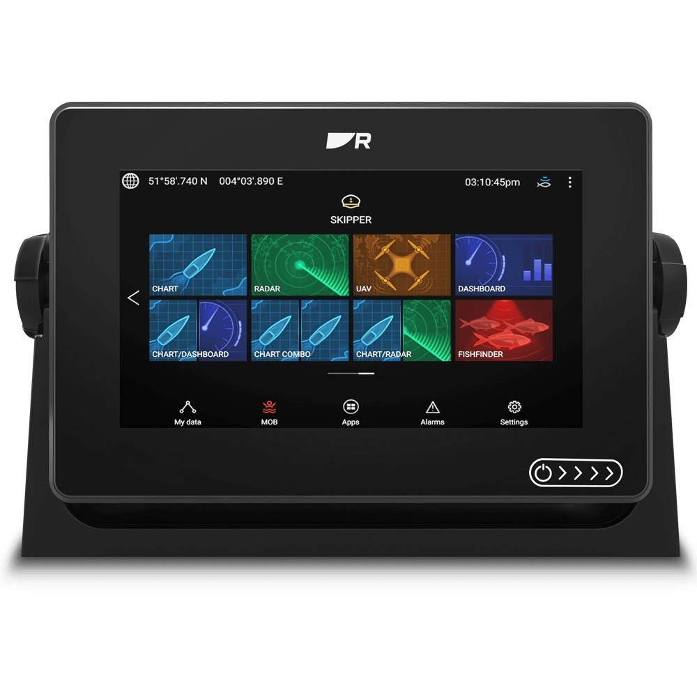 Raymarine AXIOM+7 RV , 7" Multifunctioneel display met geïntegreerde RealVision 3D, 600W sonarmodule, zonder transducer