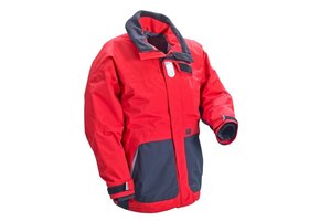 XM Coastal zeiljack ll Rood/Zwart Maat S