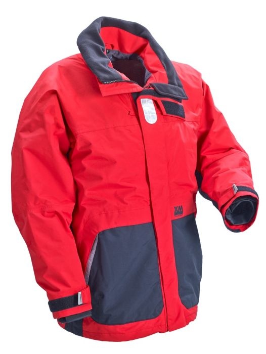 XM Coastal zeiljack ll Rood/Zwart Maat S