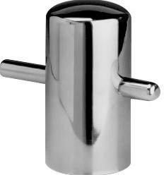 Vemefa RVS - 80 MM A-SYMETRISCH MET ÉÉN KORTE POOT