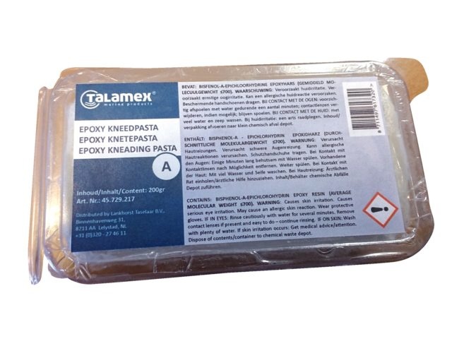 Talamex Epoxy kneedpasta 200 Gr.