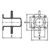Talamex RVS gegoten bolder