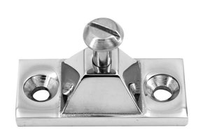 Talamex RVS dekplaat zij-montage buiskapbeslag