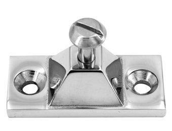 Talamex RVS dekplaat zij-montage buiskapbeslag