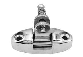 Talamex RVS dekscharnier met dropnose pin buiskapbeslag