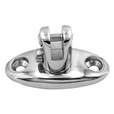 Talamex RVS dekscharnier 360° verwijderbaar buiskapbeslag