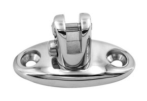 Talamex RVS dekscharnier 360° verwijderbaar buiskapbeslag