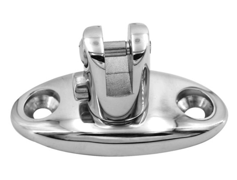 Talamex RVS dekscharnier 360° verwijderbaar buiskapbeslag