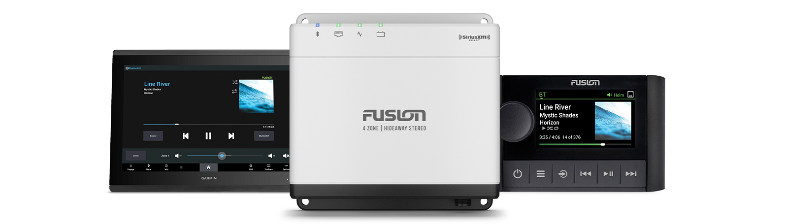 Fusion Apollo™ MS-WB675 verborgen stereo voor watersport