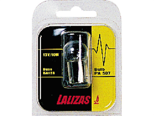 Lalizas Lampje in blister 12V/10w, ba15S, C2R, 15X34mm
