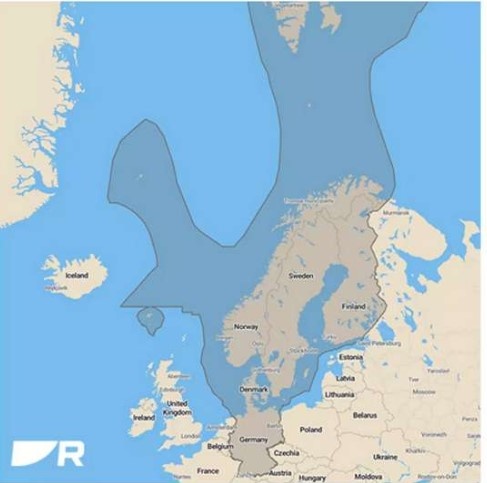 Raymarine AXIOM2 Pro 9 RVM, HybridTouch 9" Multifunctioneel display met geïntegreerde 1kW Sonar, DV, SV en RealVision 3D Sonar en Noord Europa LightHouse kaart