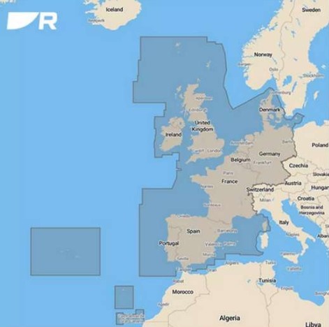 Raymarine AXIOM2 Pro 9 RVM, HybridTouch 9" Multifunctioneel display met geïntegreerde 1kW Sonar, DV, SV en RealVision 3D Sonar en West Europa LightHouse kaart