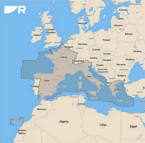 Raymarine AXIOM2 Pro 12 RVM, HybridTouch 12" Multifunctioneel display met geïntegreerde 1kW Sonar, DV, SV en RealVision 3D Sonar en Mediterranean LightHouse kaart