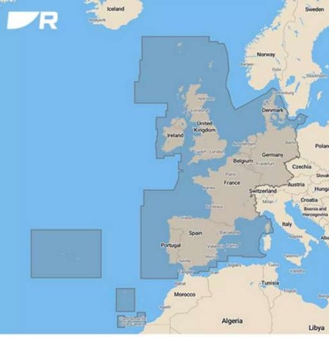 Raymarine AXIOM2 Pro 16 RVM, HybridTouch 16" Multifunctioneel display met geïntegreerde 1kW Sonar, DV, SV en RealVision 3D Sonar en West Europa LightHouse kaart