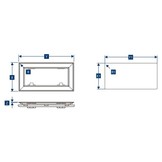 Lewmar Flush Mitre Portlight