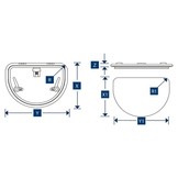 Lewmar Low Profile D-luik